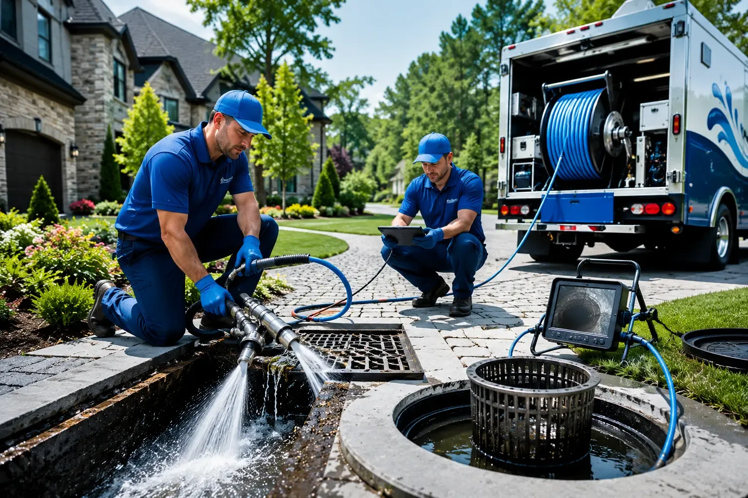 Local outdoor drain cleaning professionals in Newell, PA