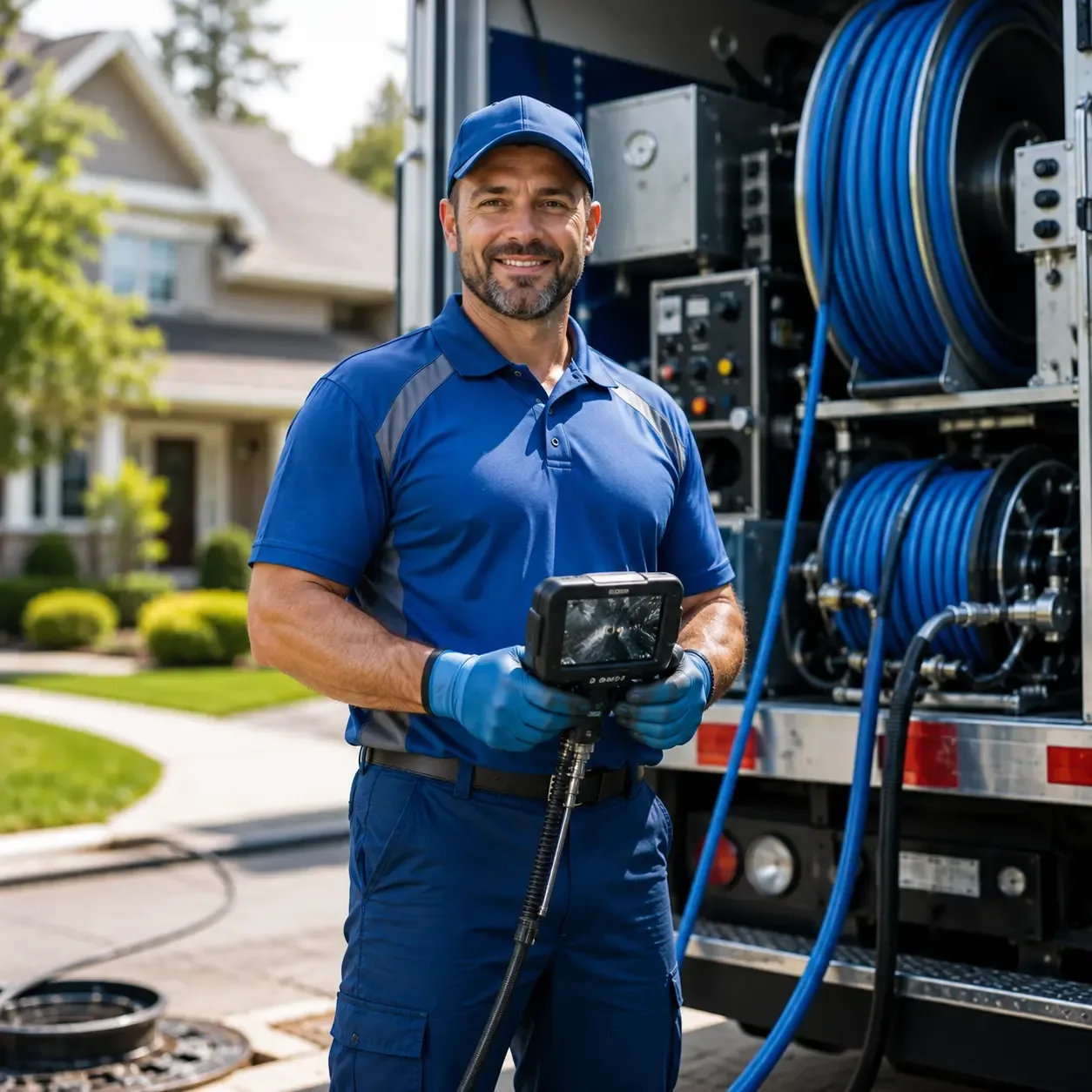Local outdoor drain cleaning specialists in Newell, PA